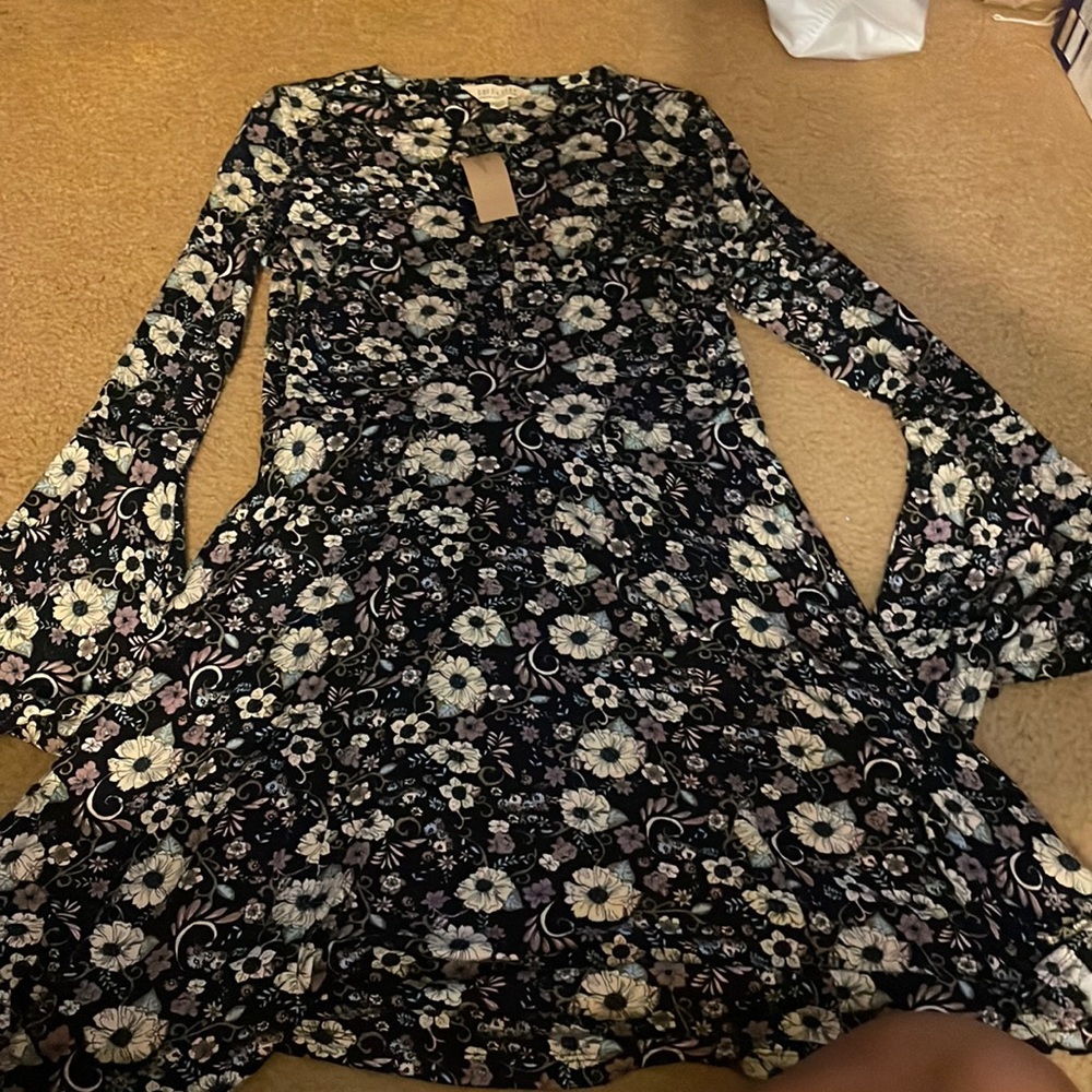 America Eagle keyhole Skater dress
